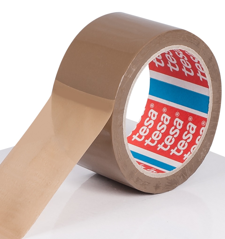

48/66m Taśma biurowa Tesa klejąca solvent Brązowa