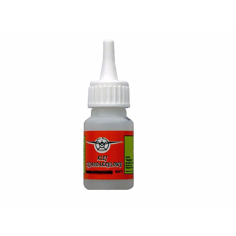 

Wamod Klej cyjanoakrylowy gęsty 20g