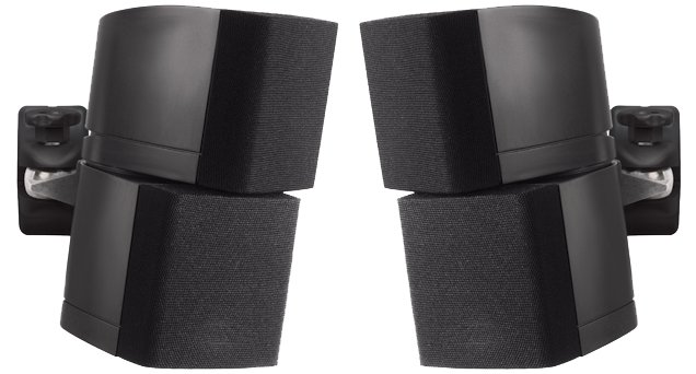 UCHWYTY DO GŁOŚNIKÓW NAŚCIENNE DO MONTAŻU NA ŚCIANIE SURROUND 5KG UDŹWIG Marka B-Tech