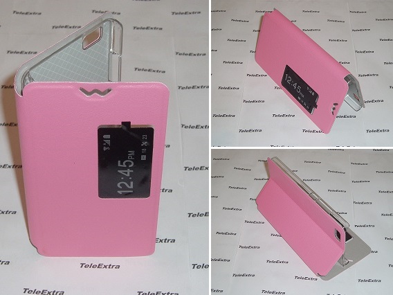 FlipCover Leather do Huawei Ascend P8 Lite Materiał inny