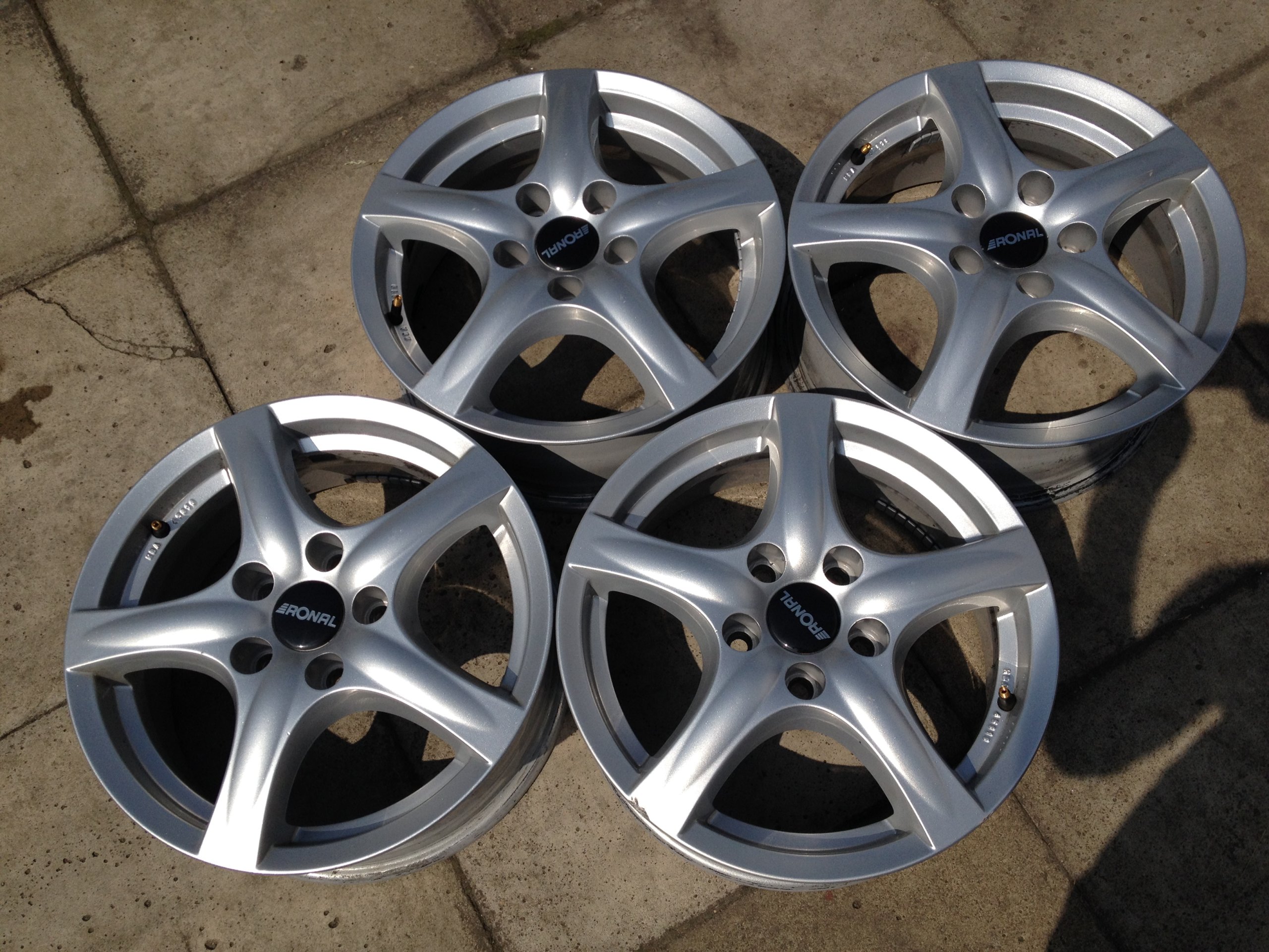 5x115 OPEL ASTRA J CHEVROLET CRUZE Et45 як нові ! Зразок pięcioramienne foto 0