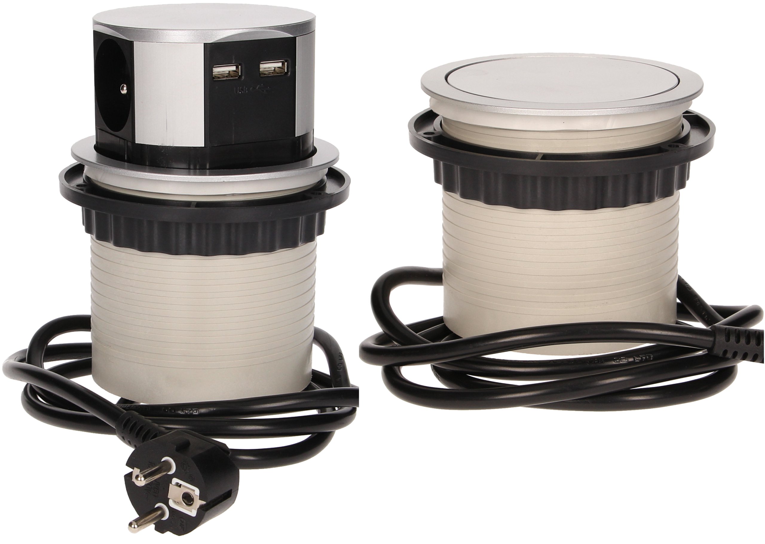 

Gniazdo Meblowe 3X250V Usb Wysuwane OR-AE-1342