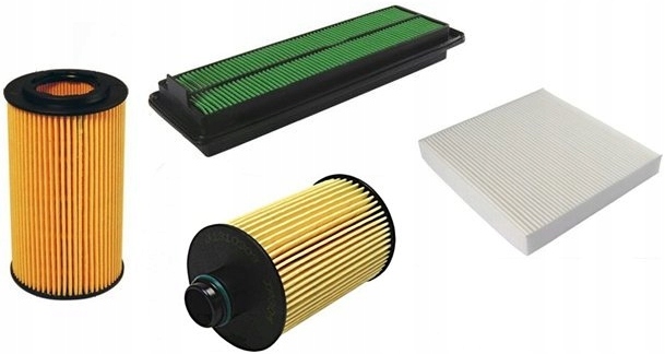 4 Filtry Honda Accord VIII 8 2.2 diesel 2008-2015 sada filtrů