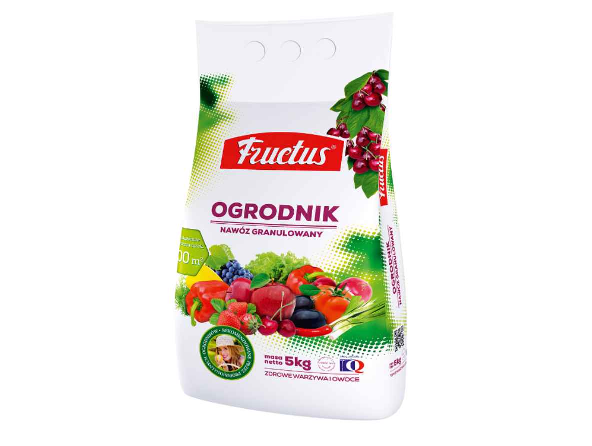 Fructus Záhradník 5 kg granulované hnojivo