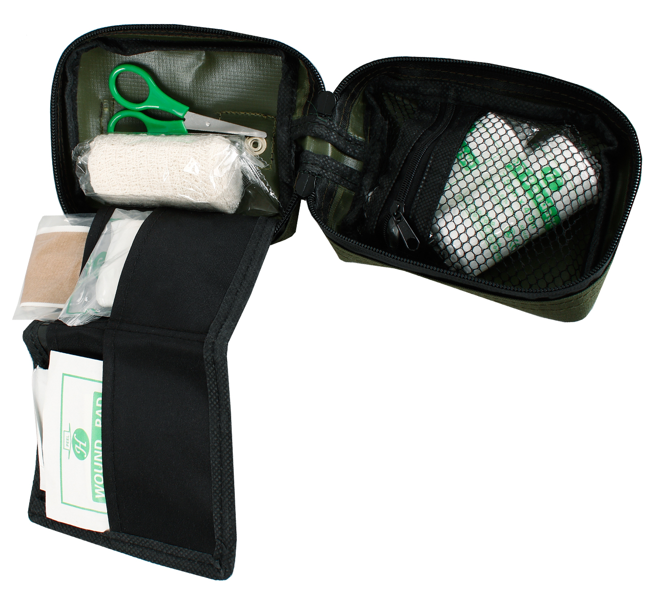 Apteczka Pierwszej Pomocy Turystyczna MIL-TEC First Aid Kit MIDI Olive EAN (GTIN) 4046872362088