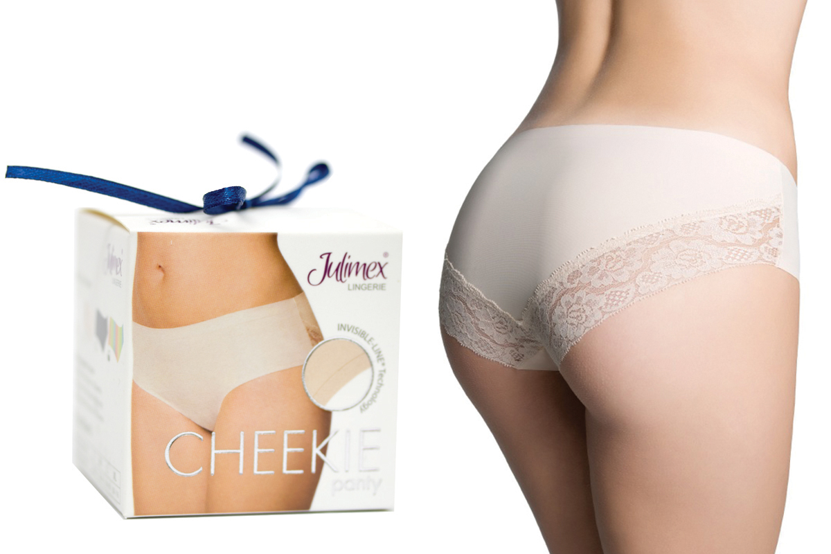 

Figi Majtki Damskie Bezszwowe Julimex Cheekie M/38