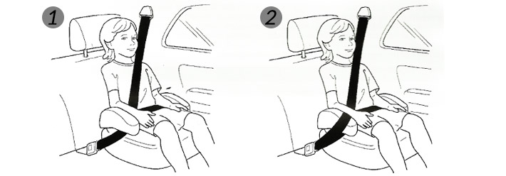 Fotelik samochodowy podkładka Nania TOPO COFORT MORO Sposób montażu samochodowy pas bezpieczeństwa