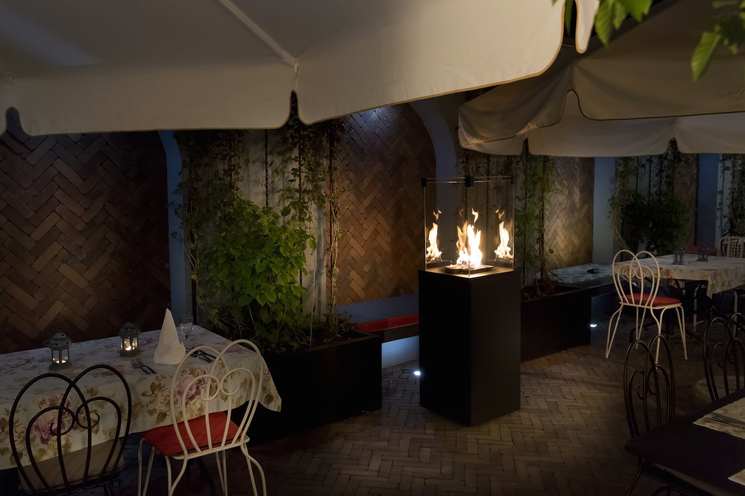 OGRZEWACZ GAZOWY PATIO STAL LAMPA NA TARAS OGRÓD Maks. szerokość 47 cm