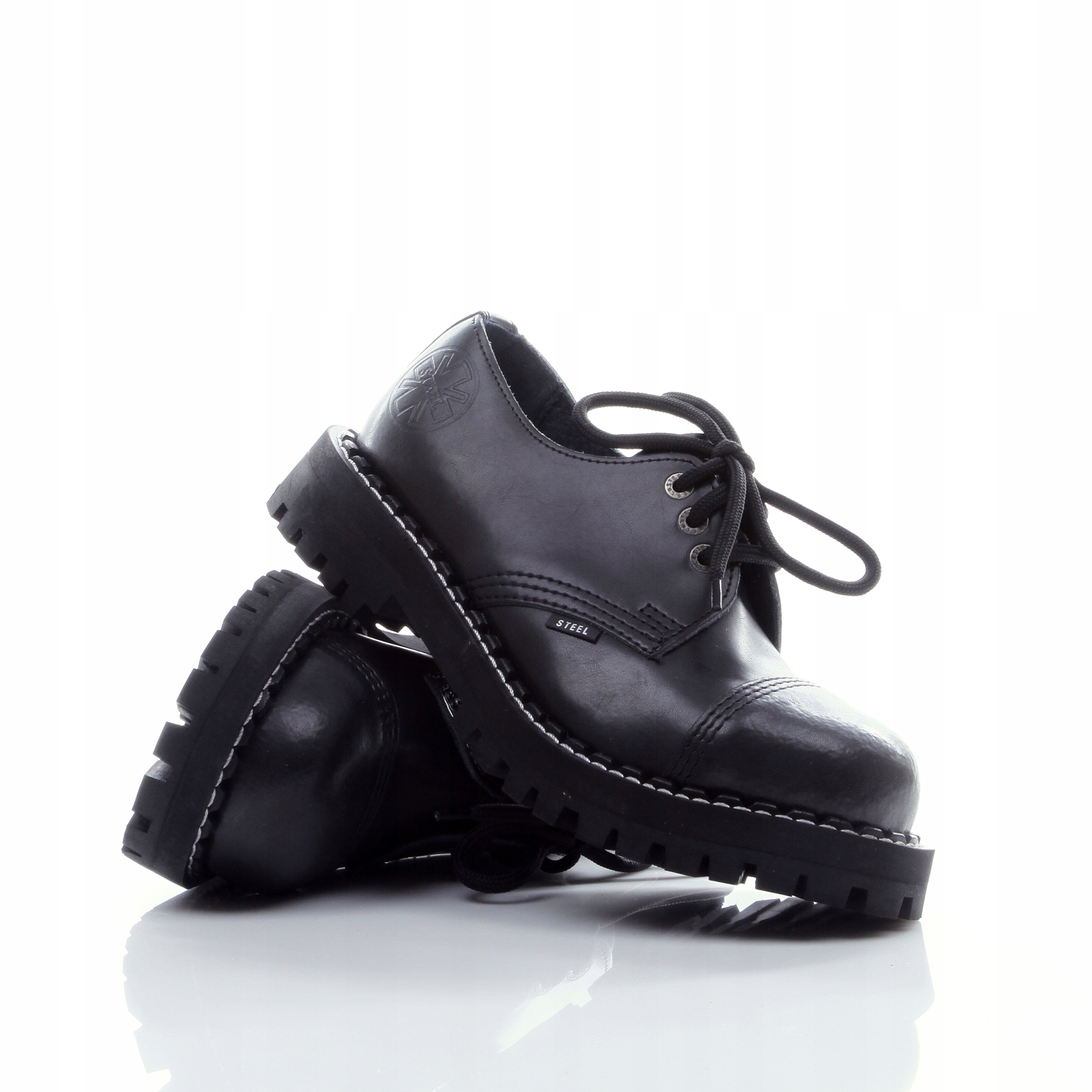 

Glany Steel 3holes Skórzane Oryginał Rozmiar 37