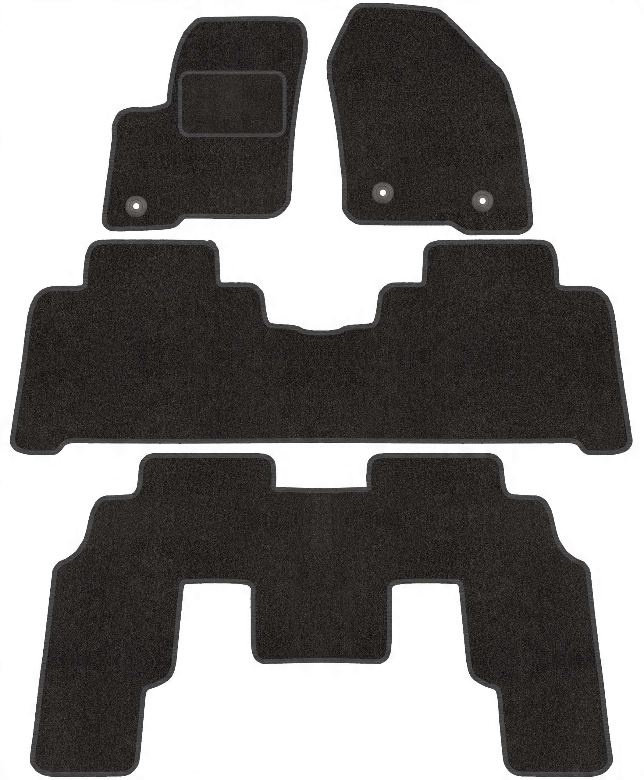 

Ford Galaxy MK3 Dywaniki Welurowe Stopery 7OS.