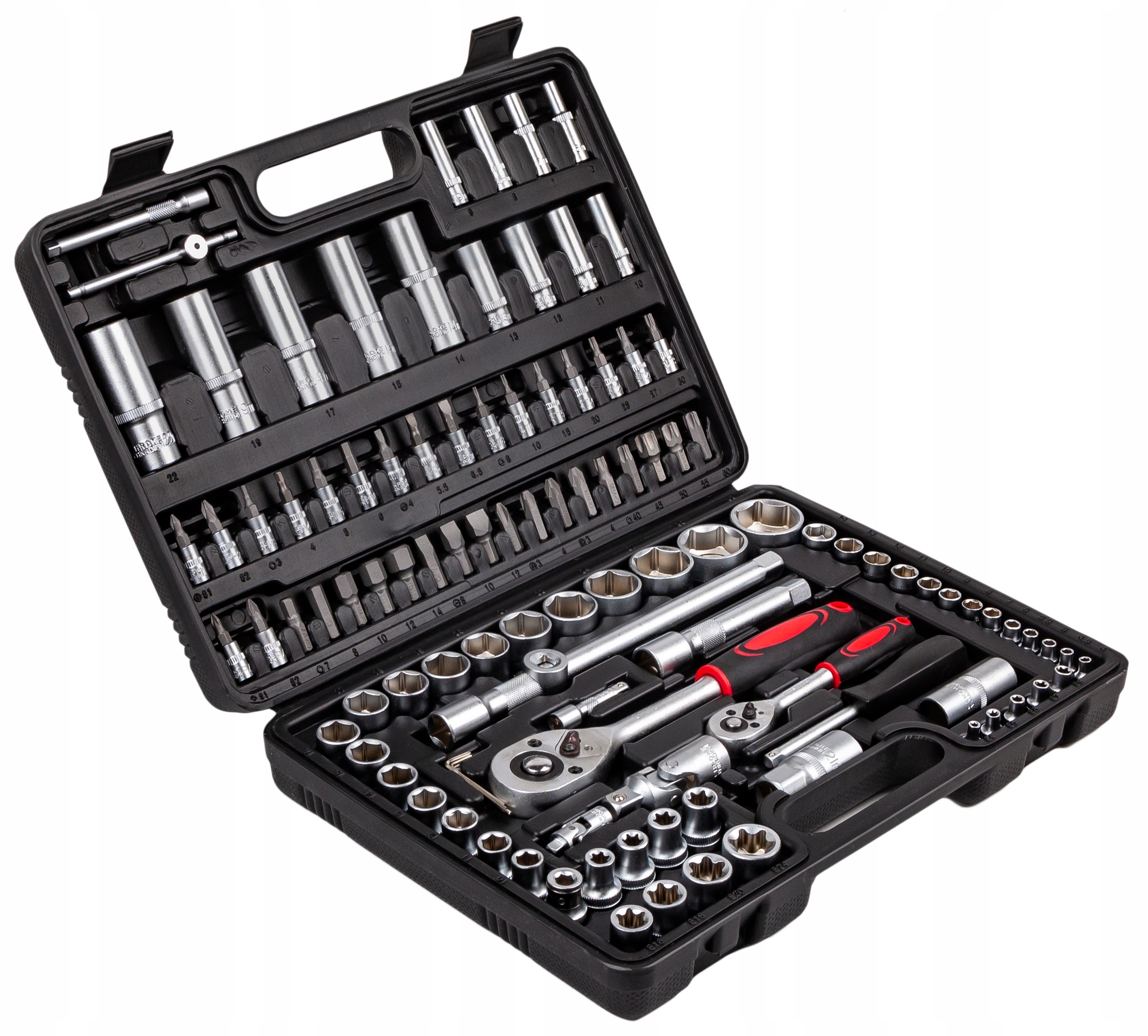 ZESTAW 108 KLUCZY KLUCZE NASADOWE TORX NASADKI Marka inna