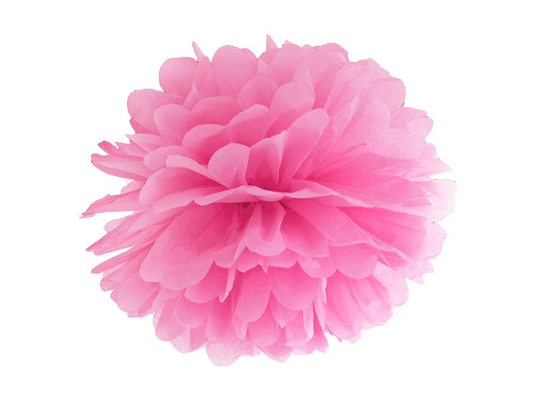 

Pompony Bibułowe Dekoracja 25CM Ślub URODZINY-9267