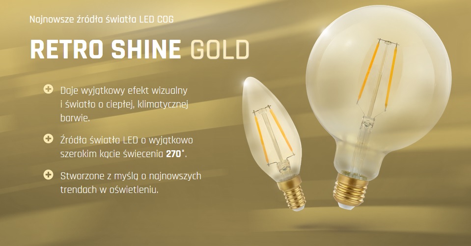 Żarówka LED EDISON 2W E14 świeczka FILAMENT loft Marka Spectrum LED