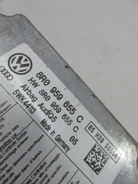 SENSOR AIRBAG AUDI Q5 8R0959655C Typ samochodu Samochody osobowe