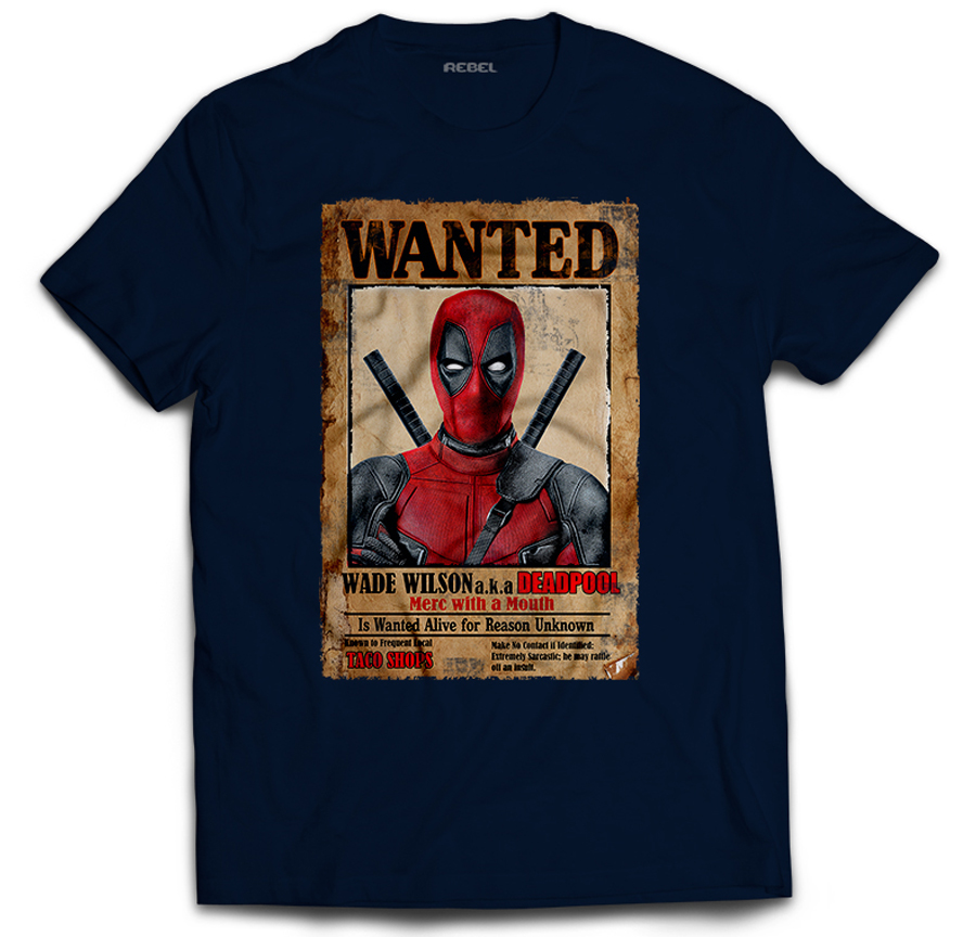 

Deadpool Marvel Superhero Grafika Koszulka L