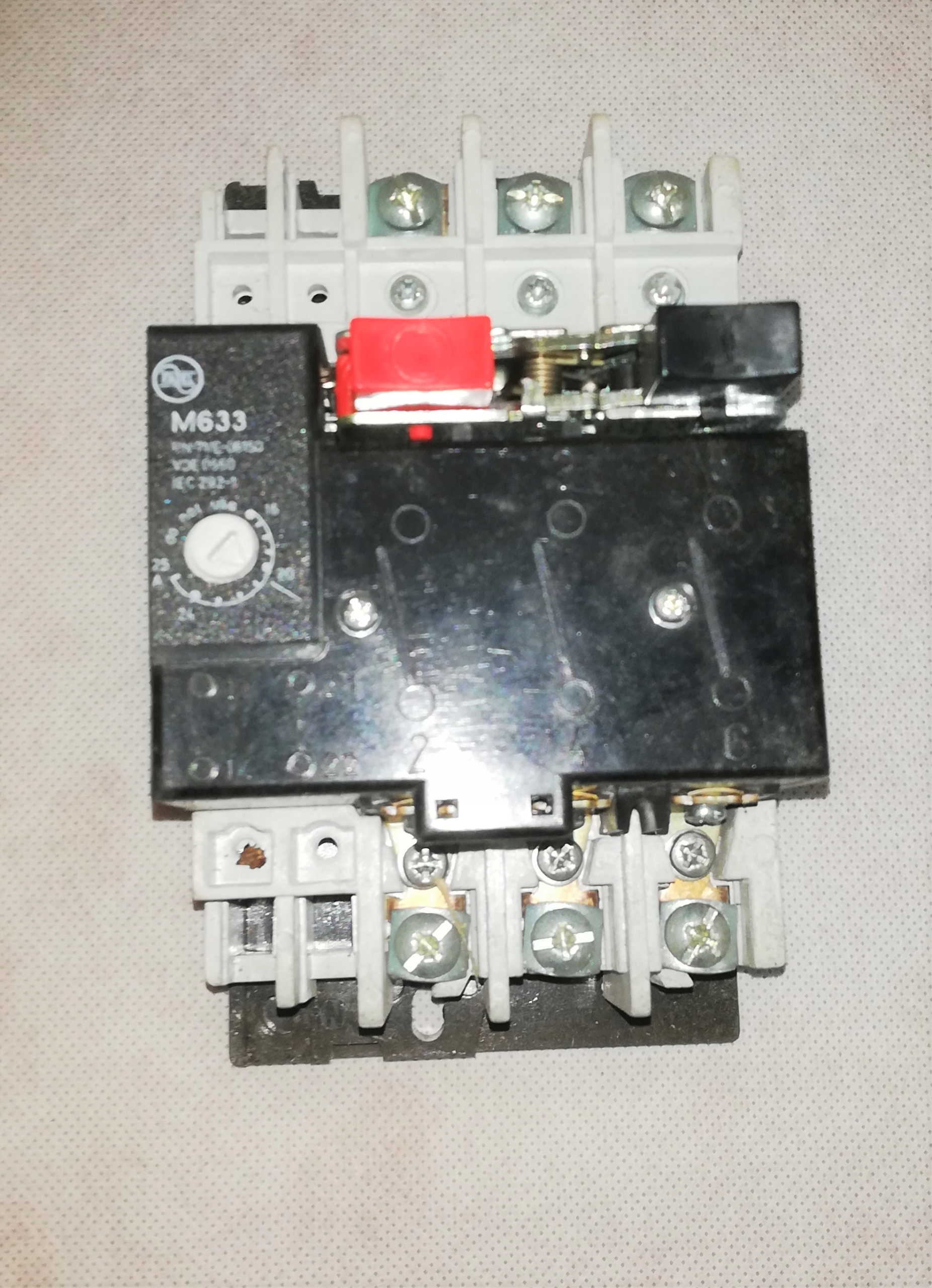 Wyłącznik Silnikowy M633 rozne zakresy