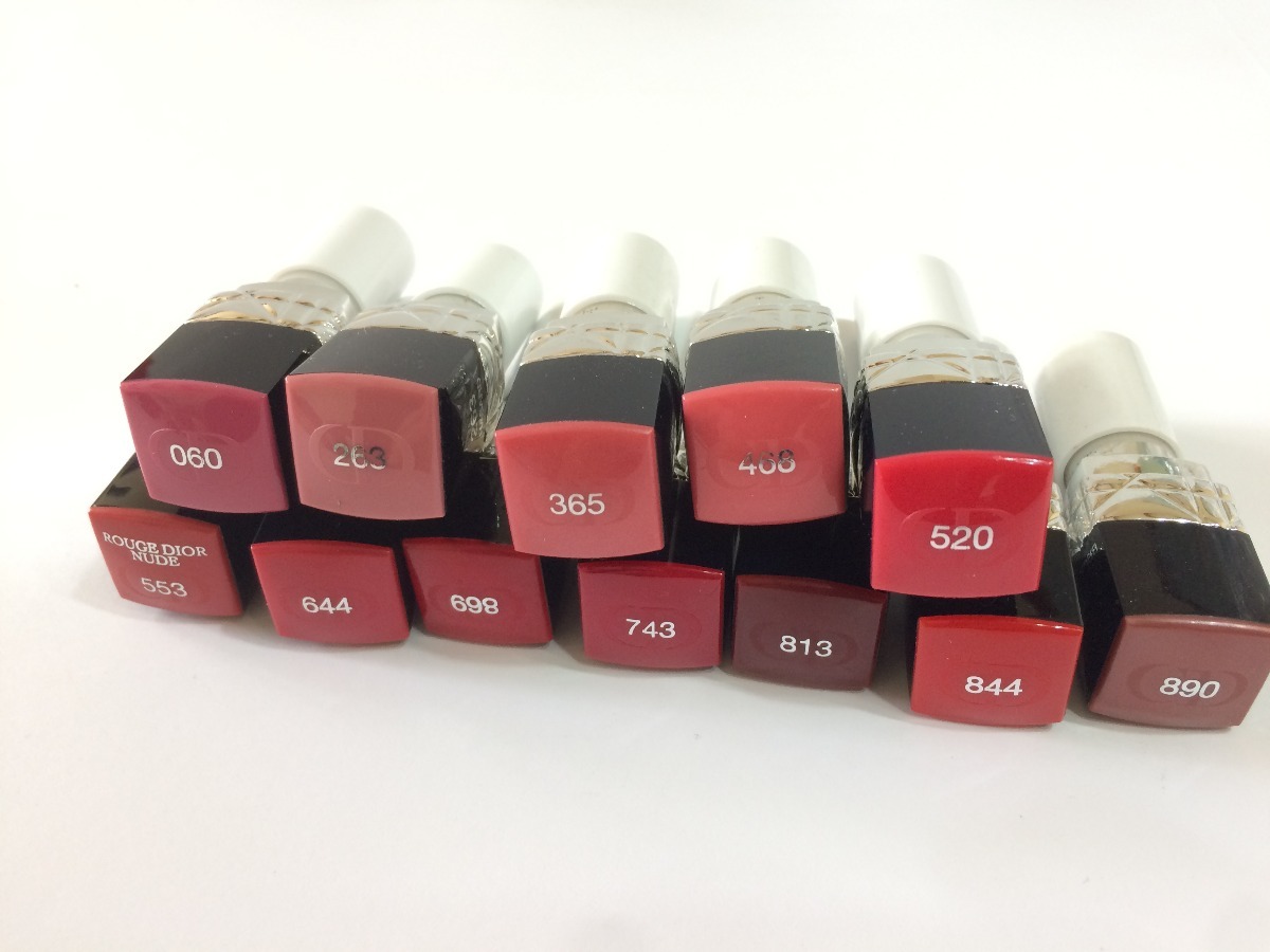 Dior Rouge Rtěnka 3,5g Barvy