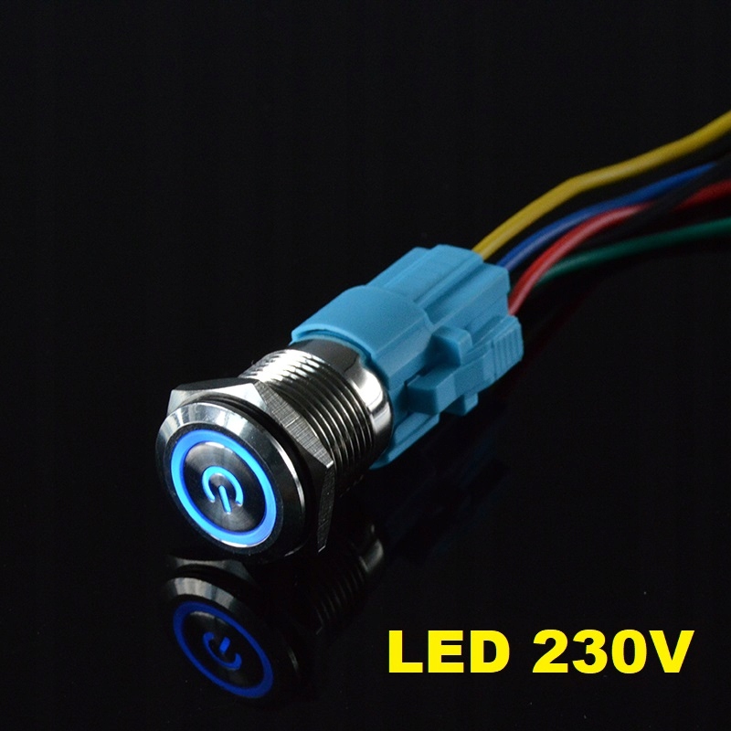 

Przełącznik hermetyczny 250V 3A monostabilny 16 mm