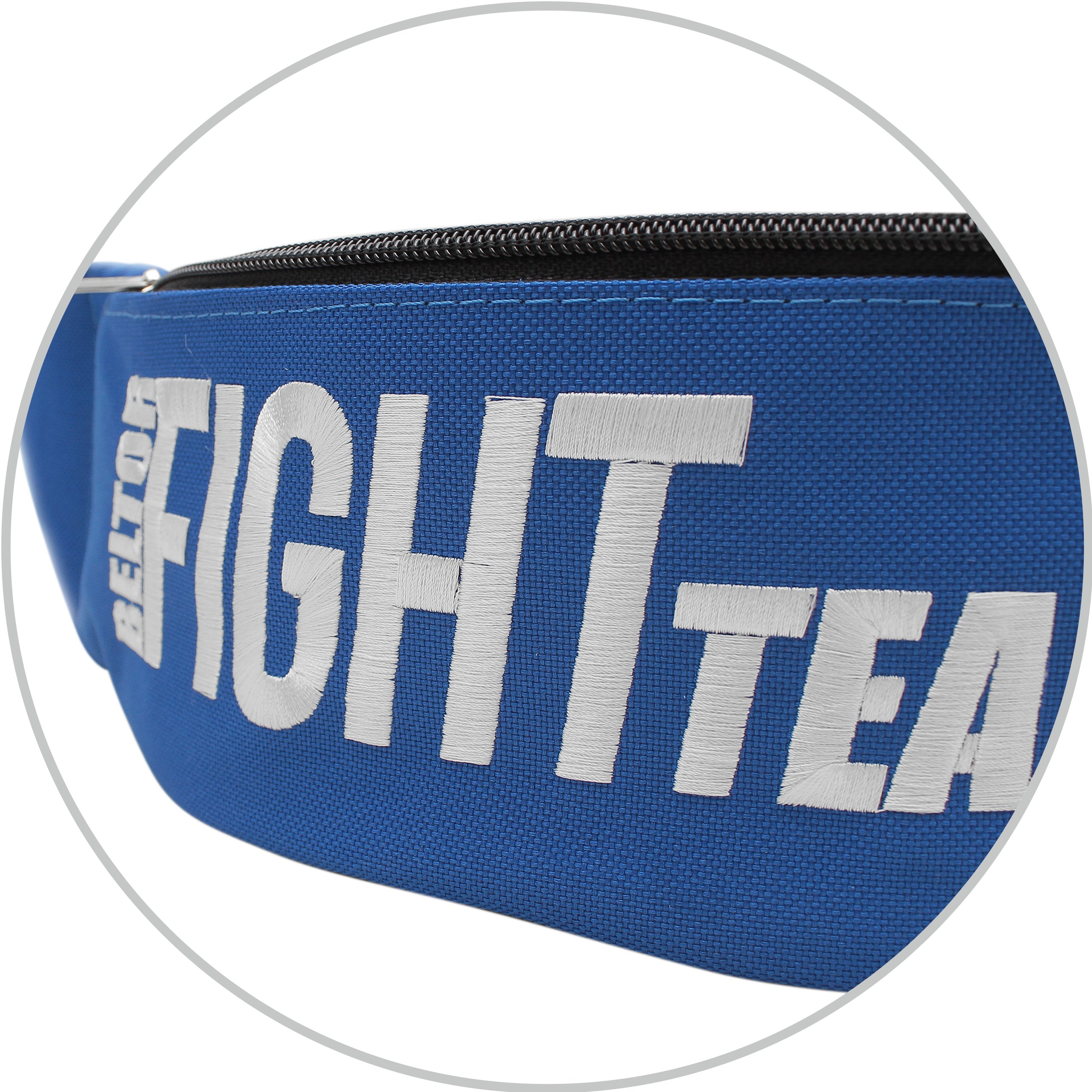 BELTOR SASZETKA BIODROWA NERKA SPORTOWA FIGHT TEAM BLUE NIEBIESKA Model Fight Team