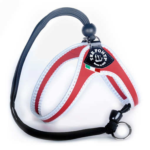 

Szelki kota Tre Ponti 30-40cm czerwone roz. 1,5
