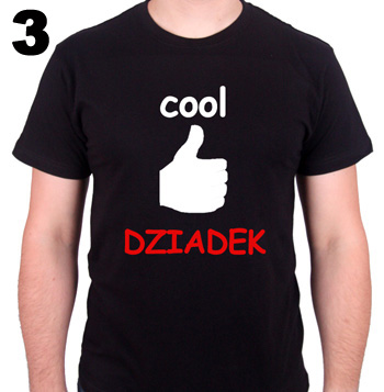 DZIEŃ BABCI DZIADKA ŚMIESZNE KOSZULKI koszulka Rozmiar uniwersalny