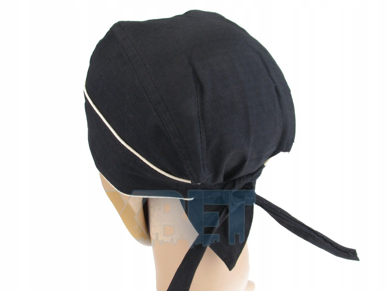 Chusta Bandana Bandama Bandamka CZARNA WYPRZEDAŻ ! Marka inna