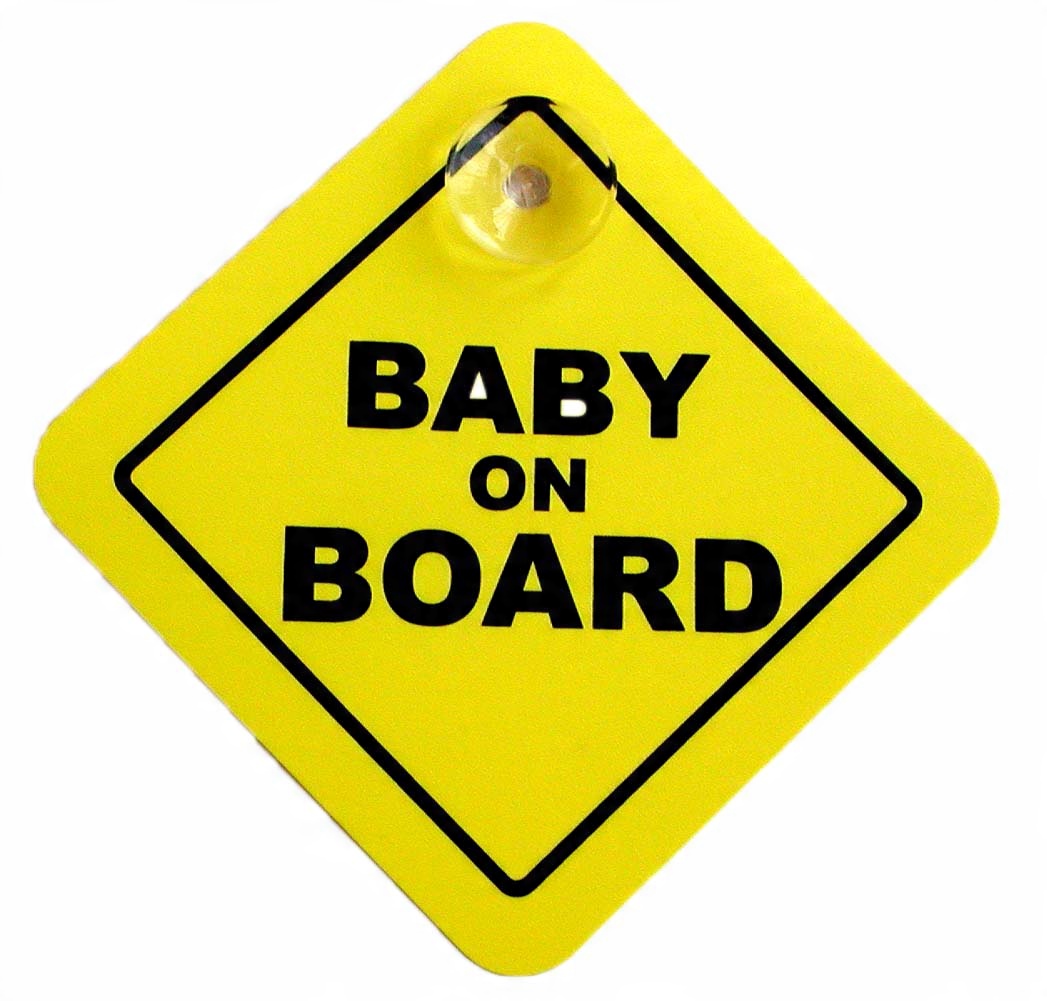 

Naklejka Przyssawka Baby on Board Samochód Dziecko