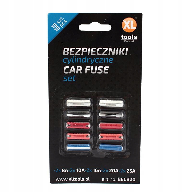 

Bezpieczniki cylindryczne 10 szt