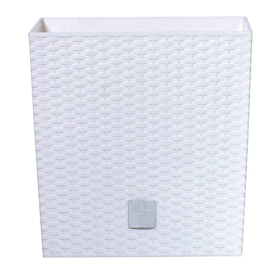 

Doniczka Rattan + wkład 32,5x32,5cm DRTS325L niska
