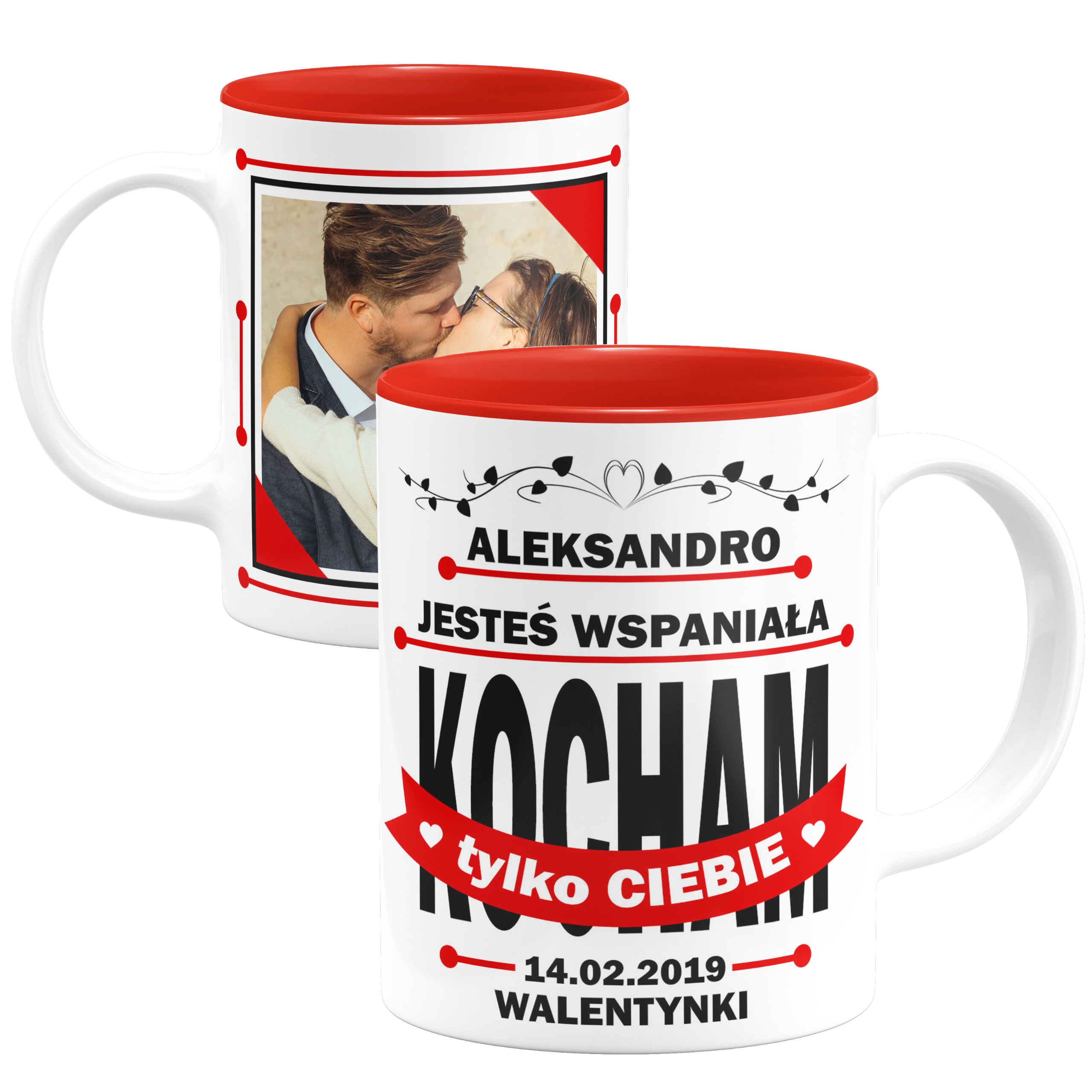 

Kubek Ze Zdjęciem Na Walentynki Dedykacja