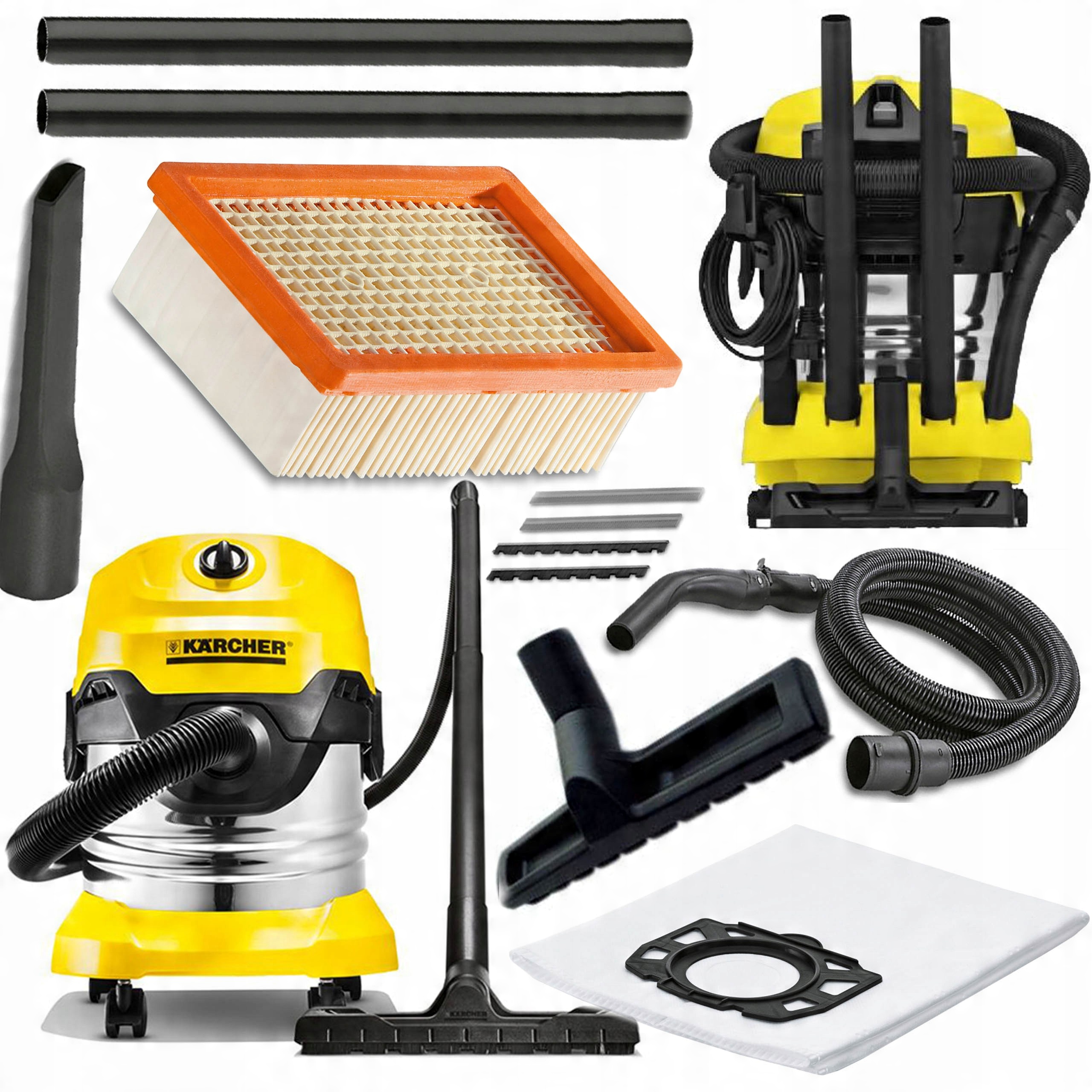 

Odkurzacz Bezworkowy Karcher WD4 Sucho Mokro Mocny