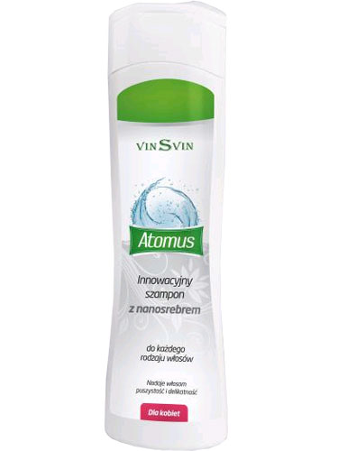 

Vinsvin Atomus szampon dla kobiet z nanosrebrem