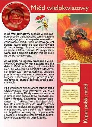 

Broszura informacyjna Miód Wielokwiatowy ul