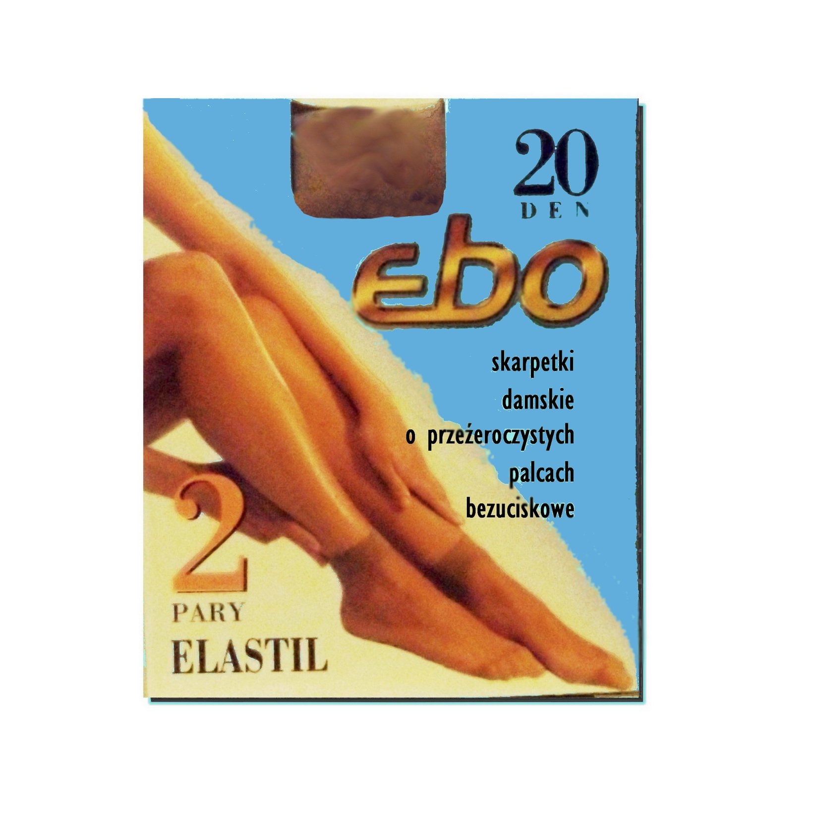 

Ebo Skarpetki Elastil 20den (x 2pary) 12 kolorów