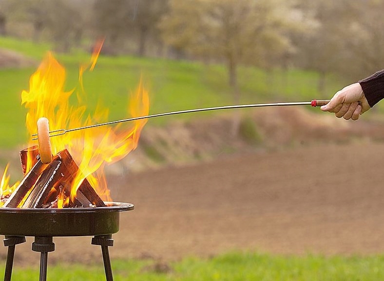 WIDEŁKI DO OGNISKA 10 SZT KIJE KIJKI WIDELCE 140 Długość (cm) 140