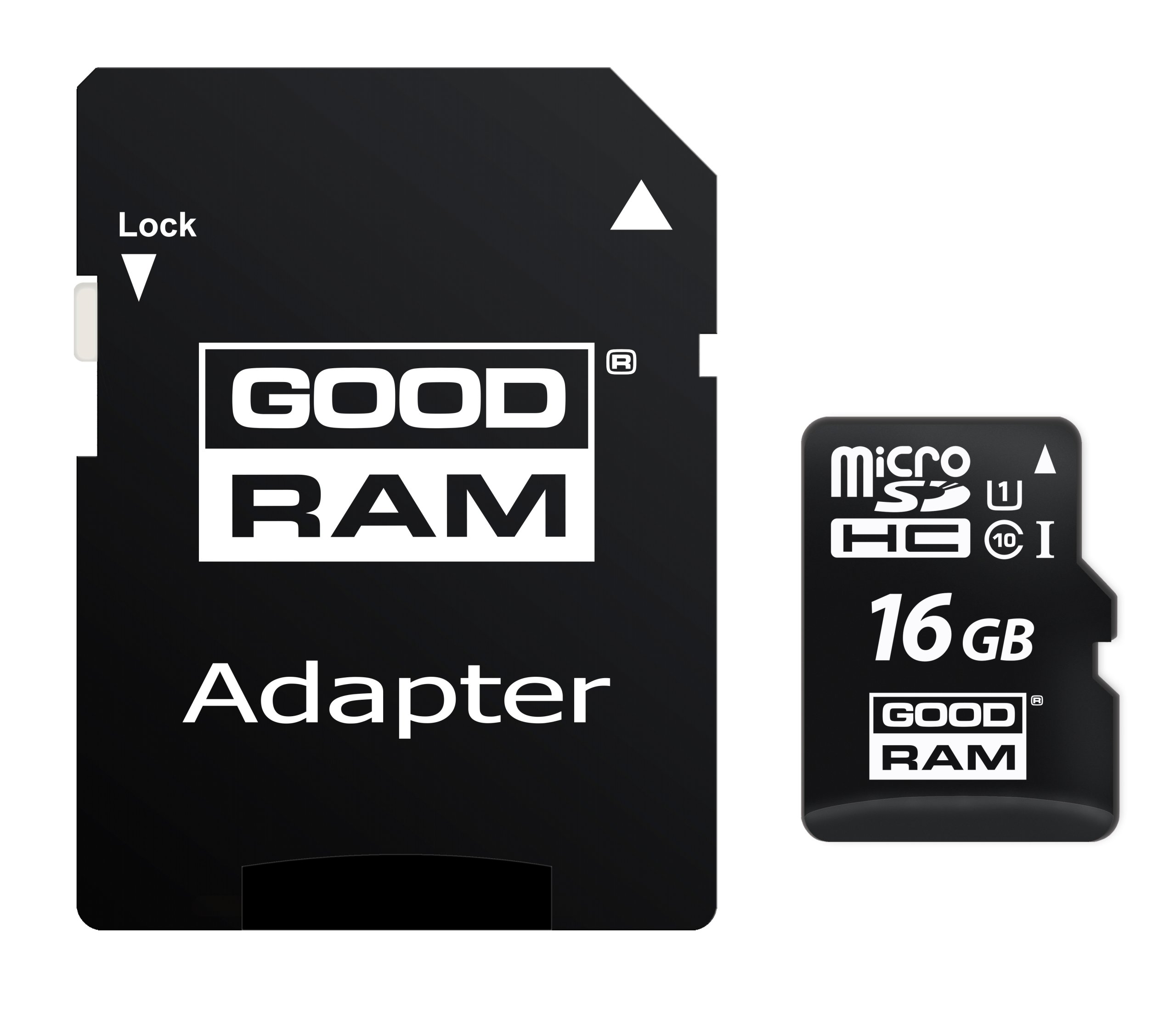 GOODRAM KARTA MICROSD 16GB MICRO CL10 + ADAPTER SD Typ karty SDHC