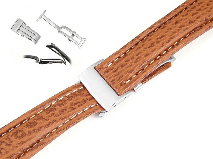 Pásek Na Hodinky Breitling Žralok S Claspem 22/20