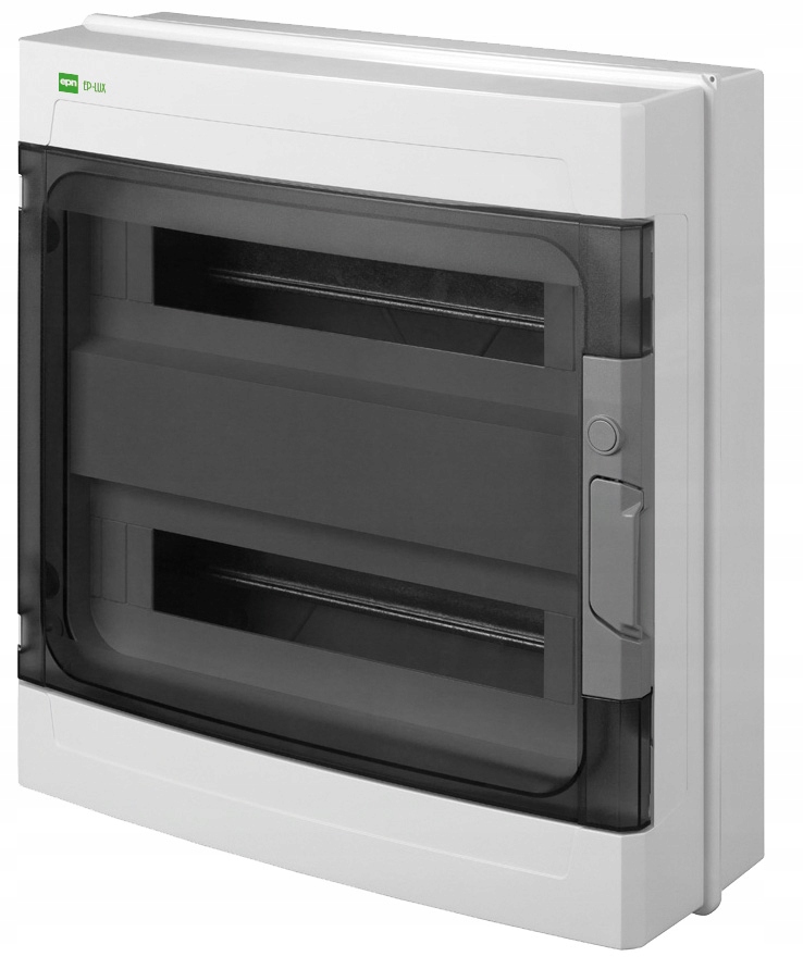 Hermetický rozvaděč Ep-lux Rn 2×18 1000 V Ac 1500 V DC IP65 43 cm