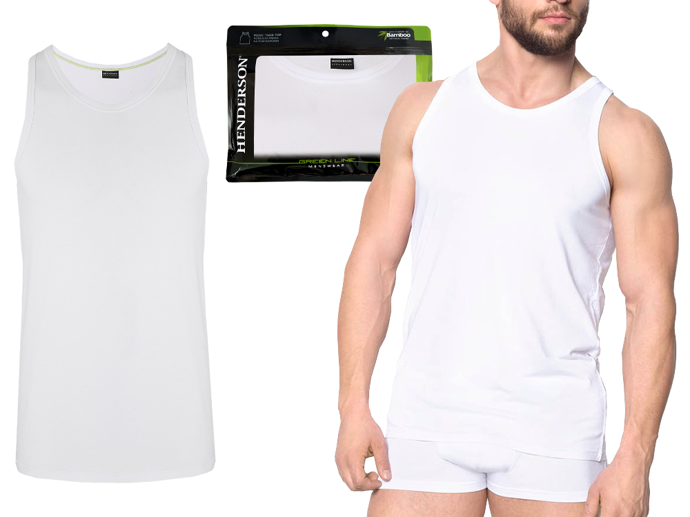 

Męski Podkoszulek Henderson ramiączko bambus r.XL