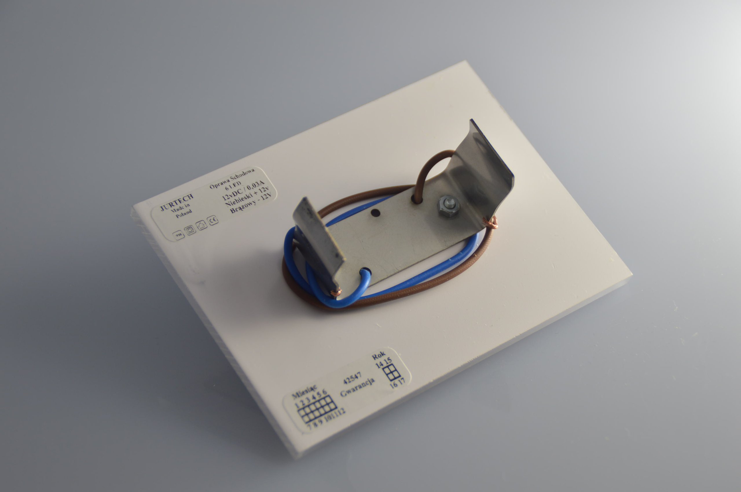 Lampka oprawka schodowa oprawa schodowe 12v LED 60 Szerokość produktu 11 cm