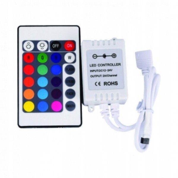 

Kontroler Rgb sterownik taśma Led Ir 12V 6A