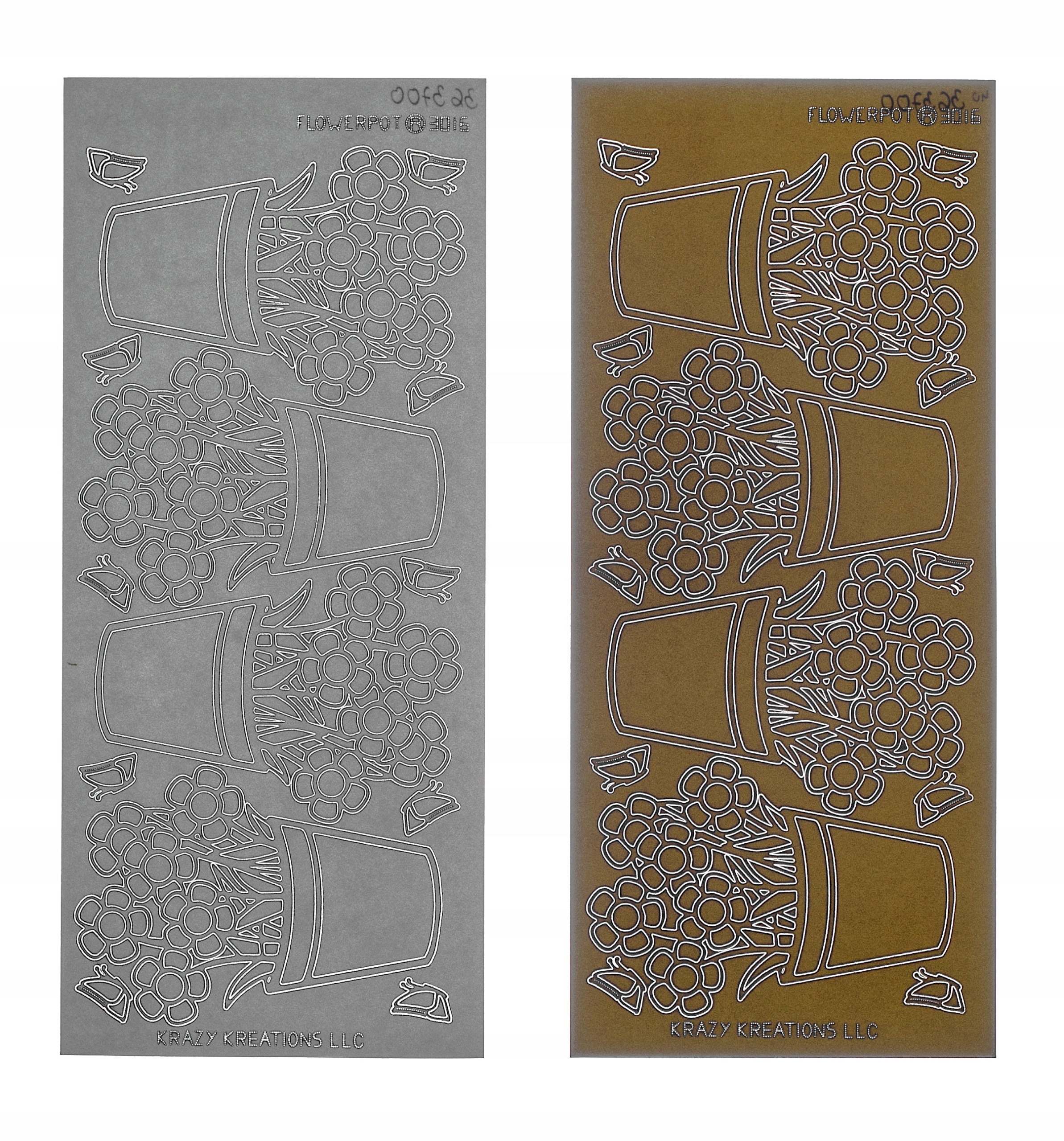 STICKERSY NAKLEJKI KWIATY nr JO-90 Wykończenie papieru nie dotyczy