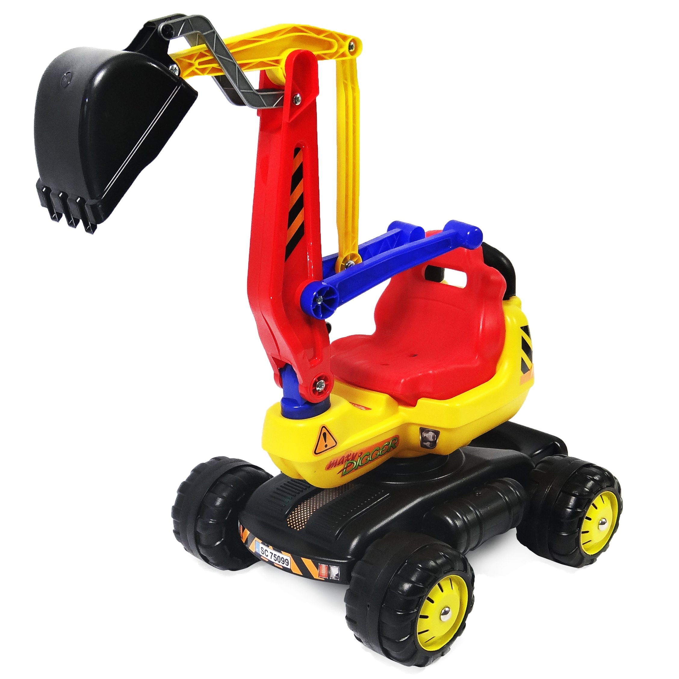 Koparka Jeździk ZABAWKA MEGA GIGANT DLA DZIECI Bohater brak