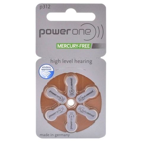

Baterie Varta Power One Typ 312 Mf PR41 6szt.