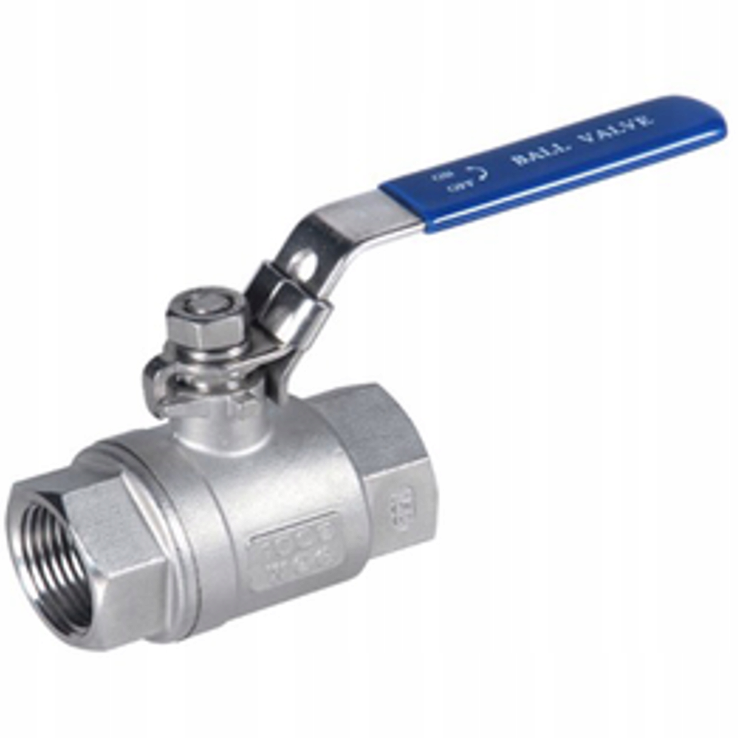 1 1/2" ZAWÓR KULOWY NIERDZEWNY 2-CZ KWASOWY