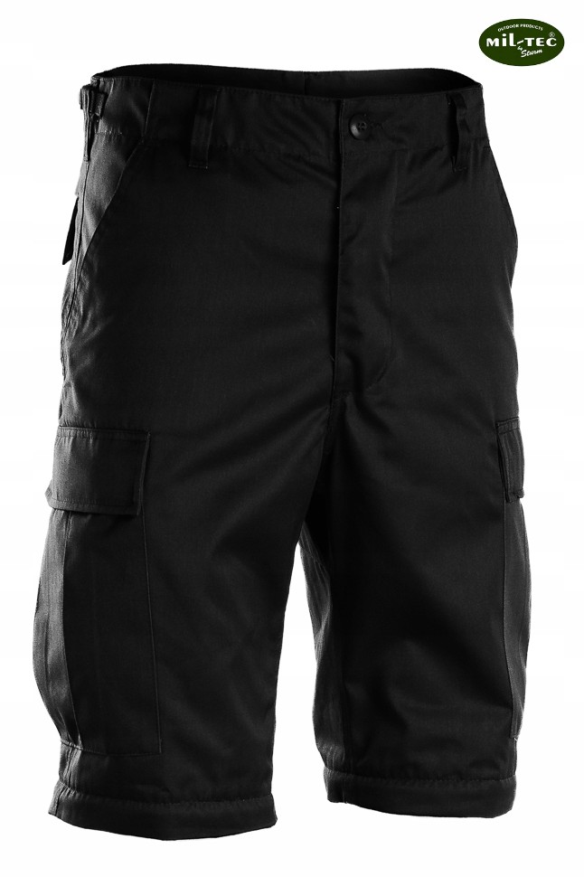 Trekkingowe SPODNIE BDU 2w1 ZIP OFF Czarne - XL Cechy dodatkowe odpinane nogawki