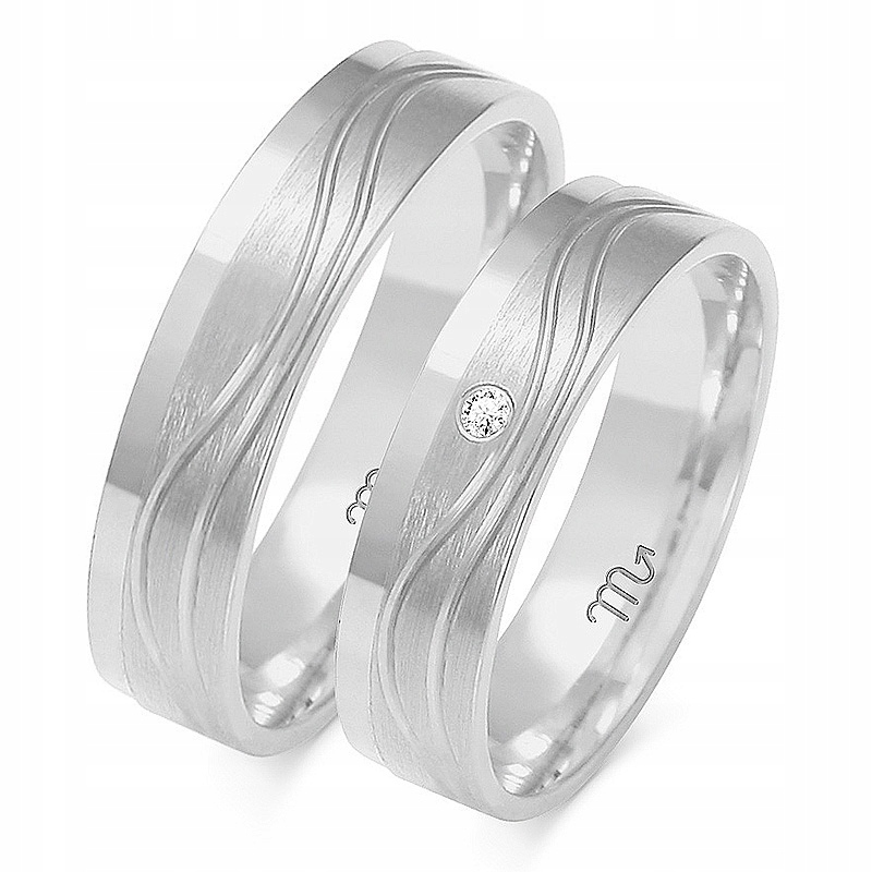 Zlaté Prsteny 14K 5 mm Zirkon id A-223