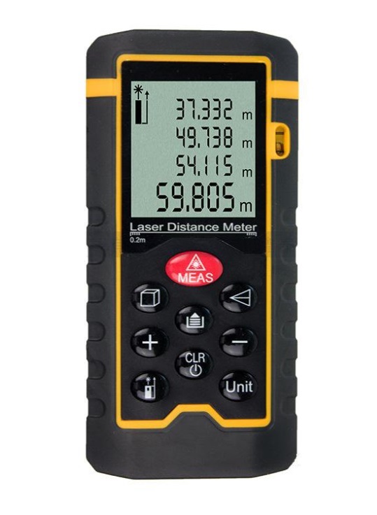 Laserový Dálkoměr Digitální Měřič HT-100 Certifikátů