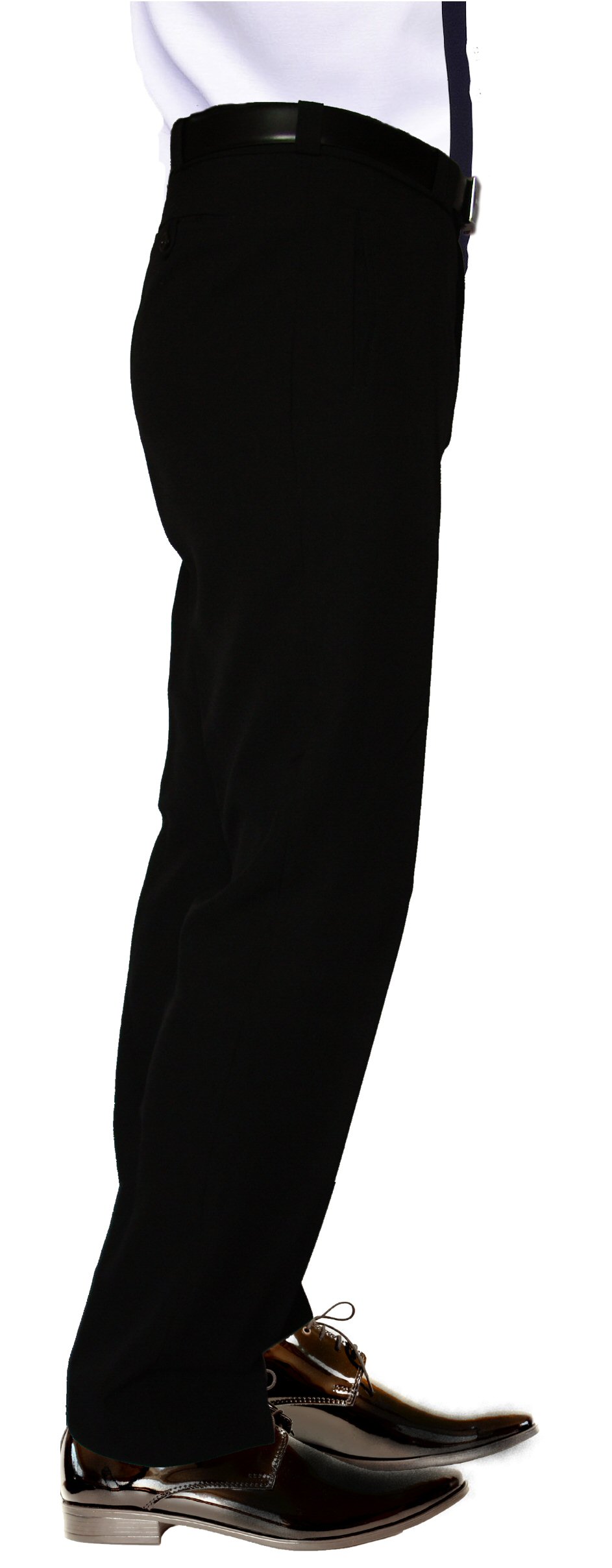 Spodnie męskie eleganckie wizytowe garniturowe 80/178. Na kant. Model Wizytowe