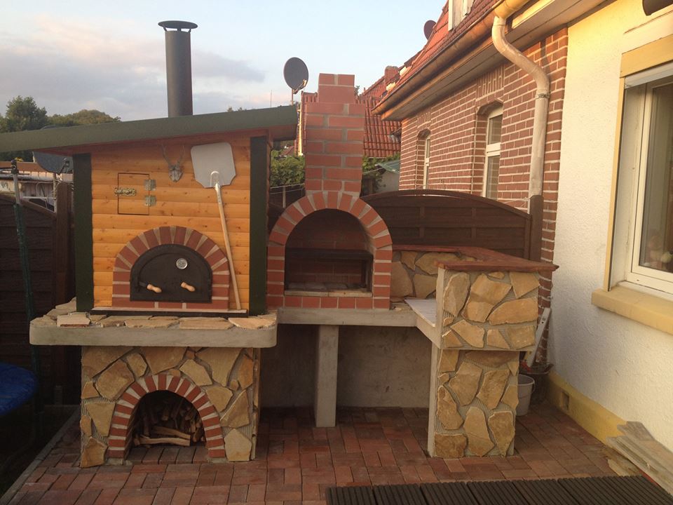 Piec CHLEBOWY Piec do PIZZY chleba OPALANY DREWNEM ...